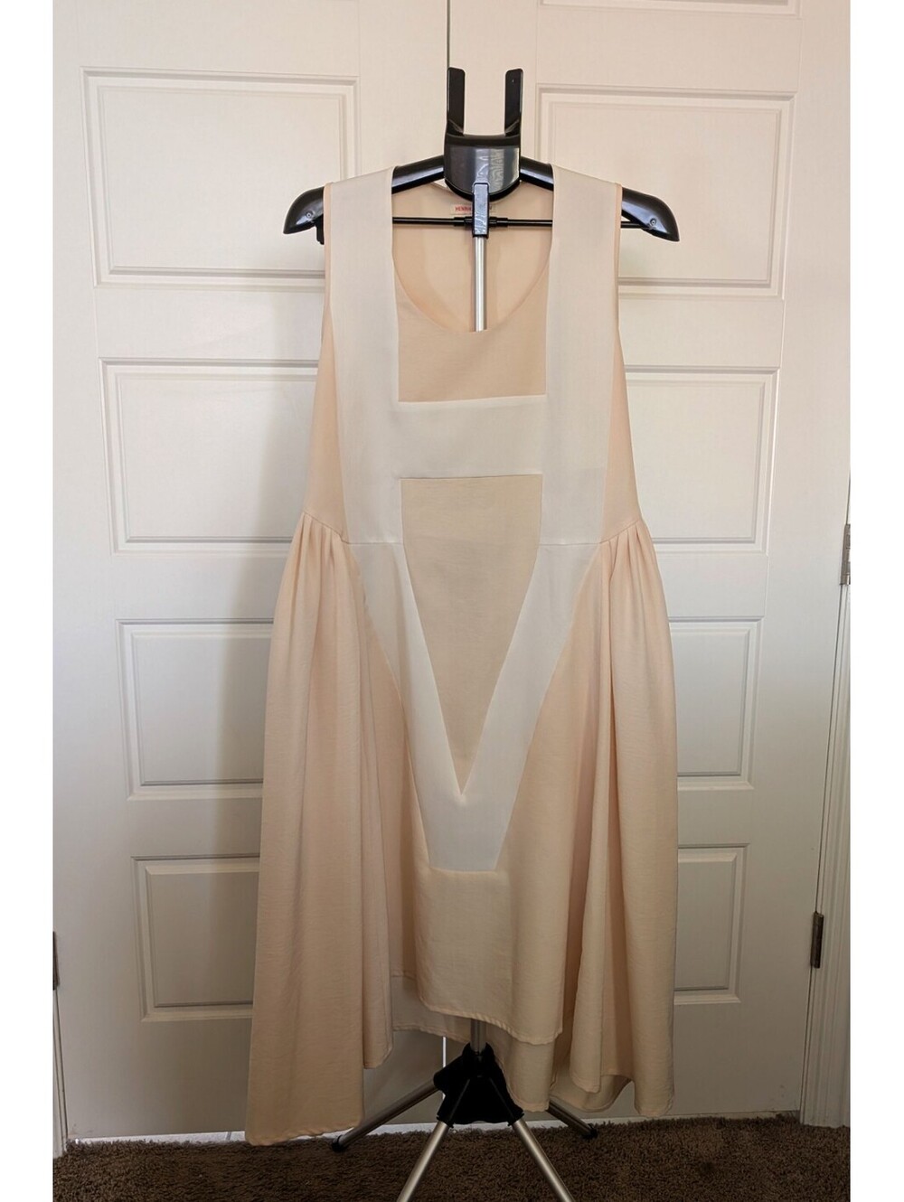 Ethereal Designer Moment - **RARE COLORWAY** Henrik Vibskov Vibs Blush Dress XS - Picture 1 of 9